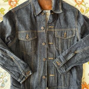 Naked & Famous Denim Dark Blue Shirt Jacket